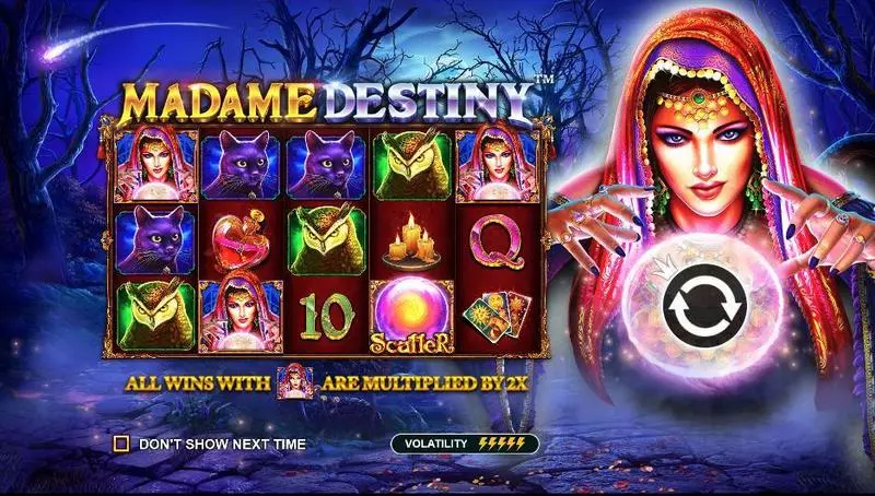 Madame Destiny slots Info and Rules