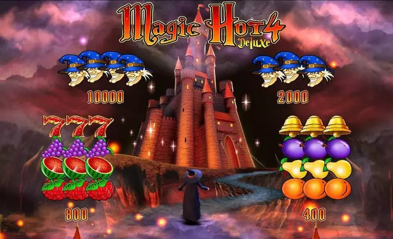Magic Hot 4 Deluxe slots Paytable