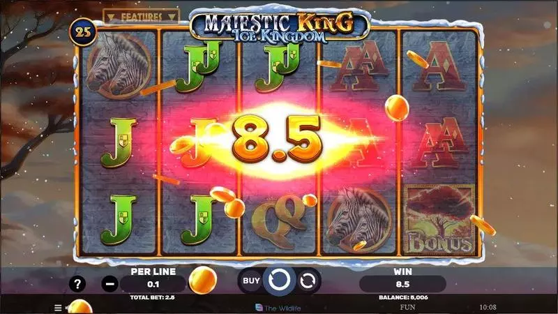 Majestic King- Ice Kingdom slots Winning Screenshot