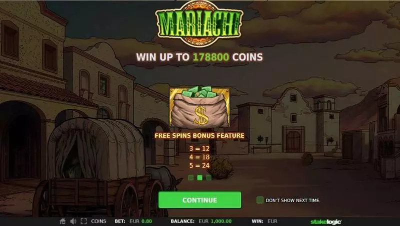 Mariachi slots Free Spins Feature
