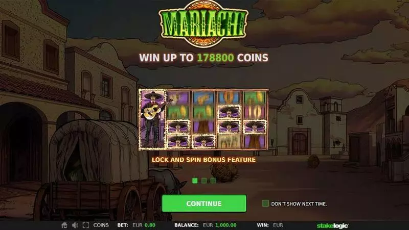 Mariachi slots Info and Rules