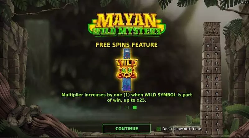 Mayan Wild Mystery slots Info and Rules