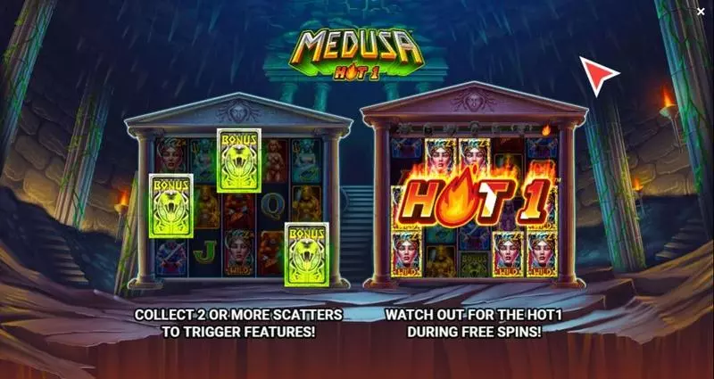 Medusa Hot 1 slots Info and Rules