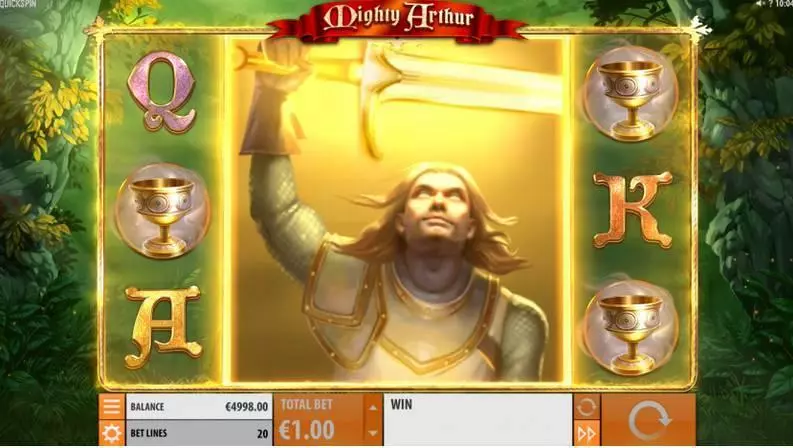 Mighty Arthur slots Bonus 1