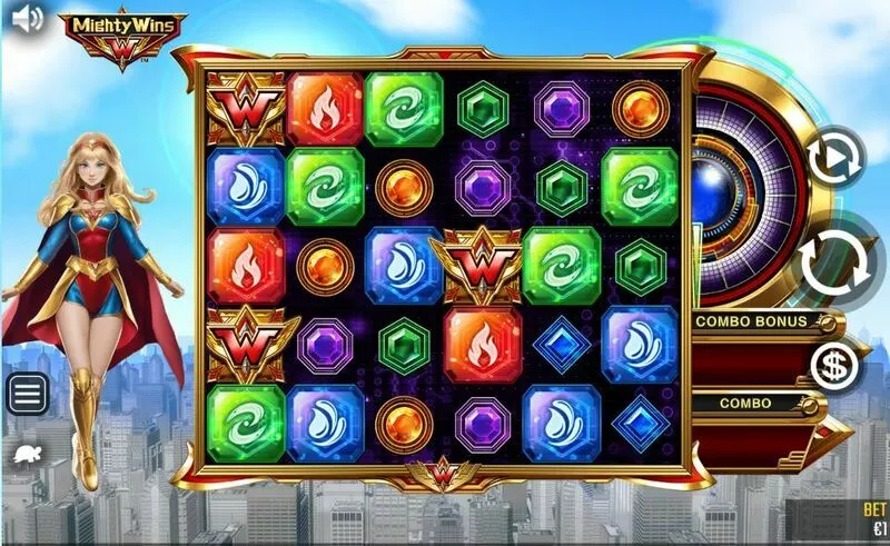 Mighty Wins slots Main Screen Reels