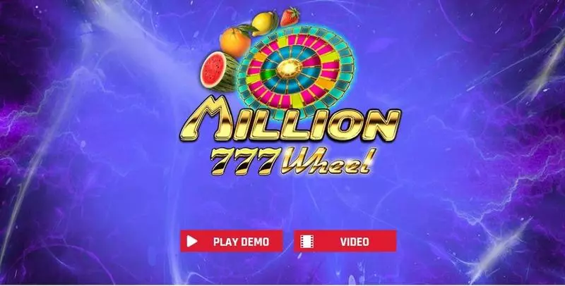 Million 777 Wheel  slots Introduction Screen