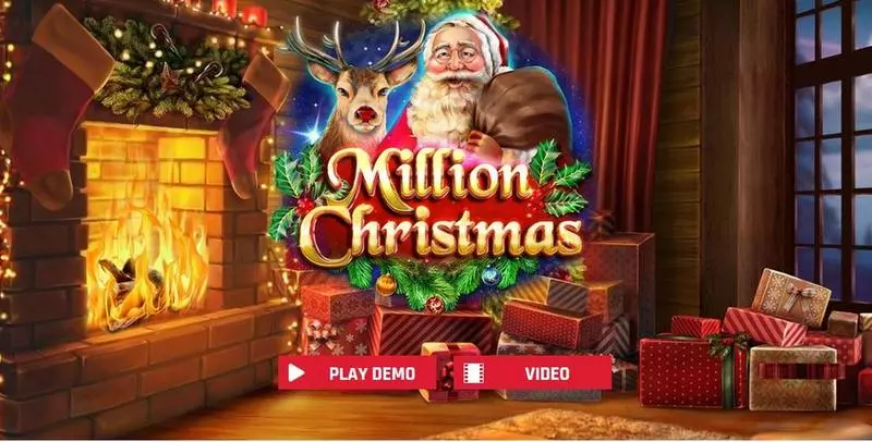 Million Christmas slots Introduction Screen