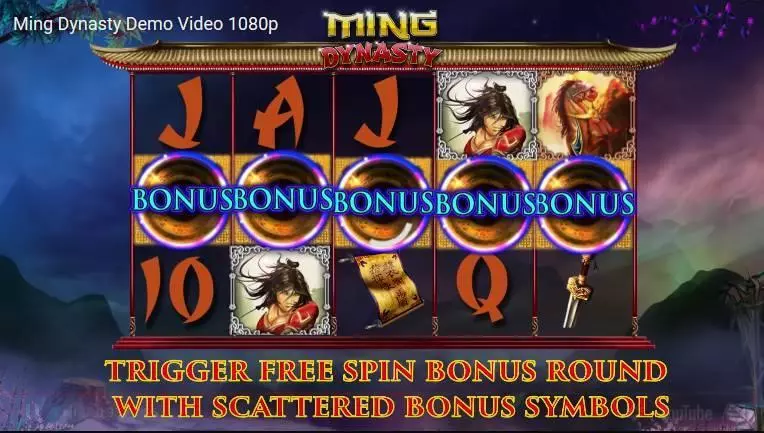 Ming Dynasty slots Free Spins Feature