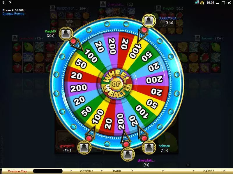 Multi-Player Wheel of Wealth Special Edition slots Bonus 1
