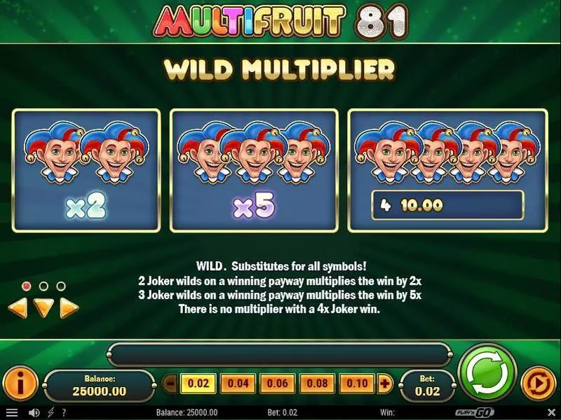Multifruit 81 slots 