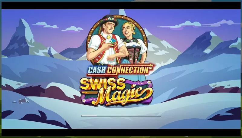 NovoSDK Cash Connection - Swiss Magic slots Introduction Screen