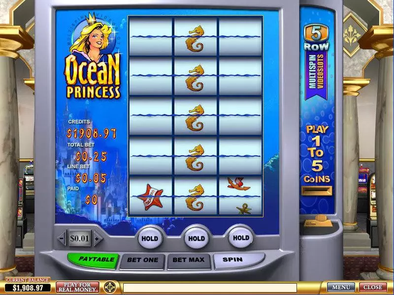 Ocean Princess slots Bonus 1