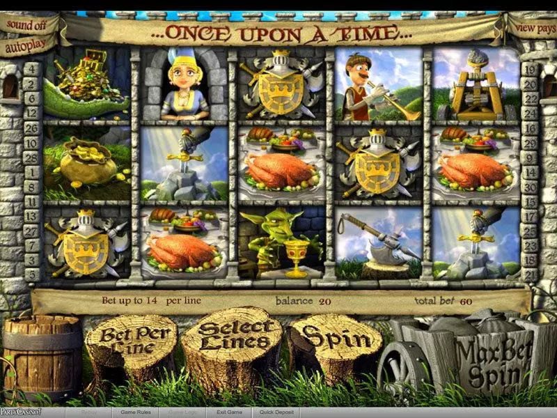 Once Upon a Time slots Main Screen Reels