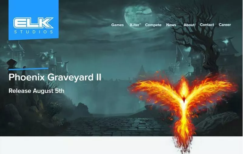 Phoenix Graveyard II slots Introduction Screen