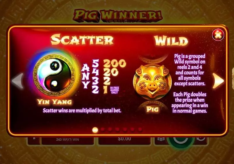 Pig Winner slots Info and Rules