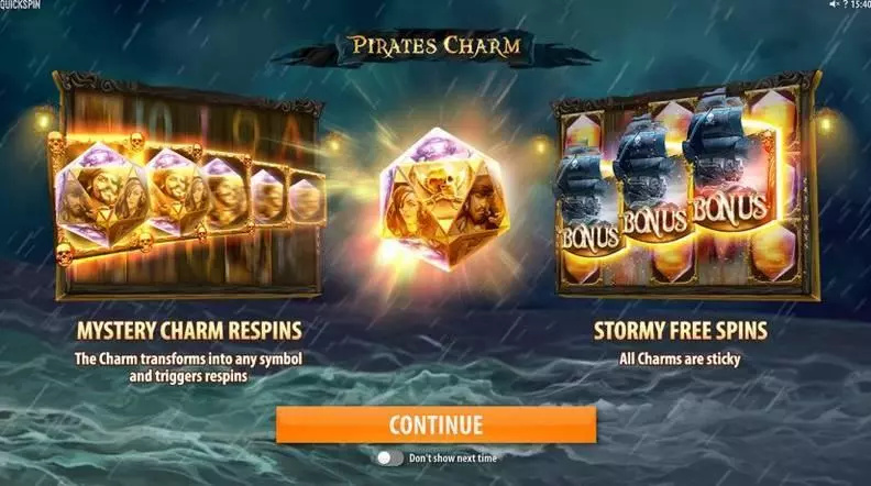 Pirates Charm slots Info and Rules