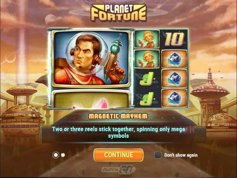 Planet Fortune slots Info and Rules