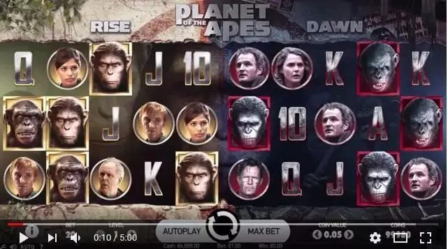 Planet of Apes slots Info and Rules