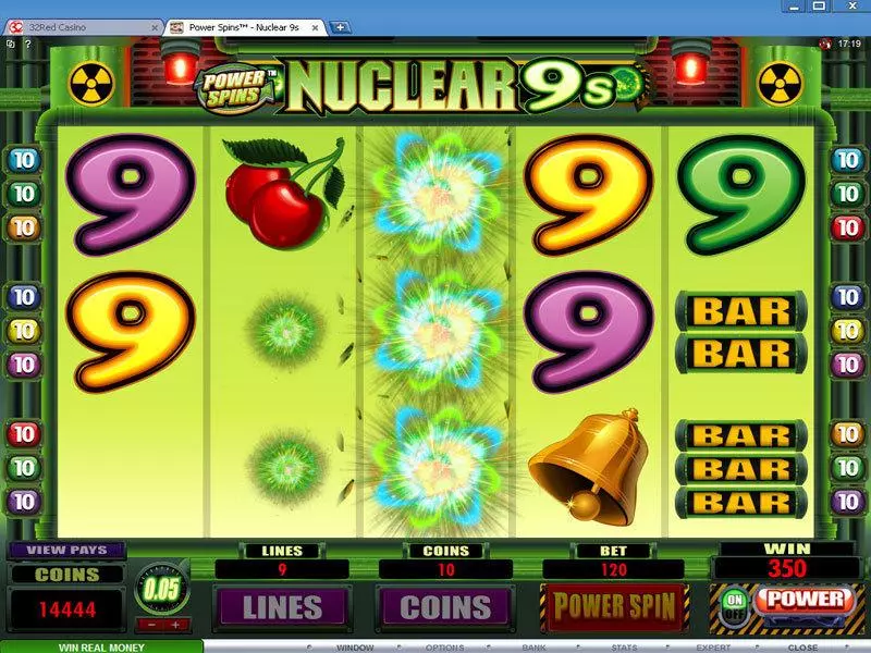 Power Spins - Nuclear 9's slots Bonus 1