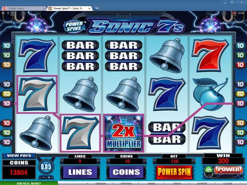 Power Spins - Sonic 7's slots Bonus 1