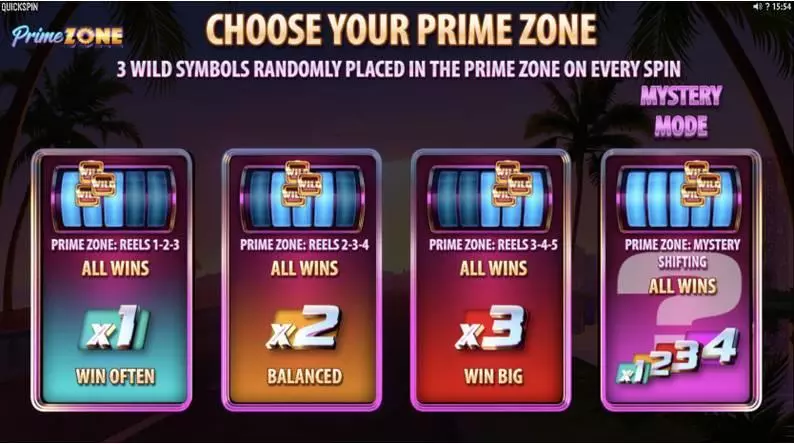 Prime Zone slots Bonus 1