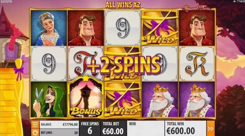 Rapunzel's Tower Makeover  slots Bonus 2