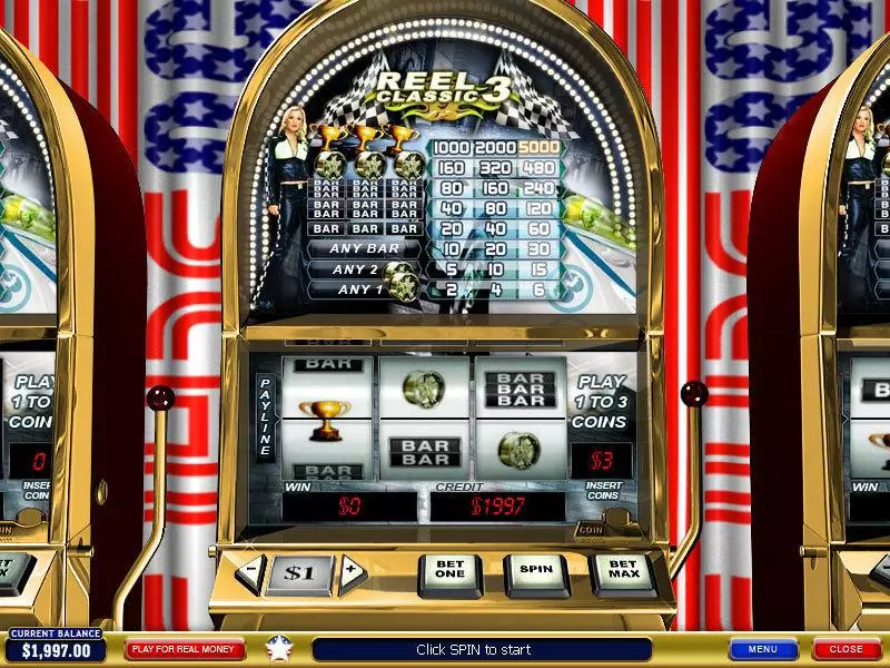 Reel Classic 3 Sport slots Main Screen Reels