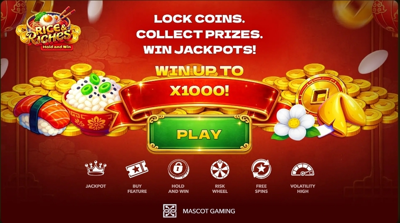 Rice and Riches slots Info and Rules
