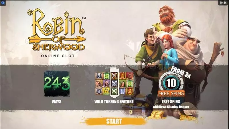 Robin of Sherwood slots Info and Rules