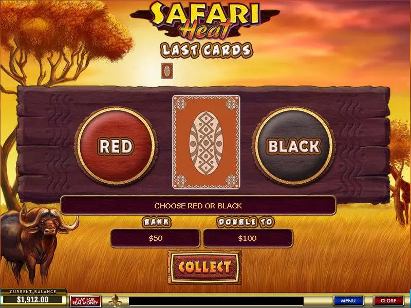 Safari Heat slots Gamble Screen