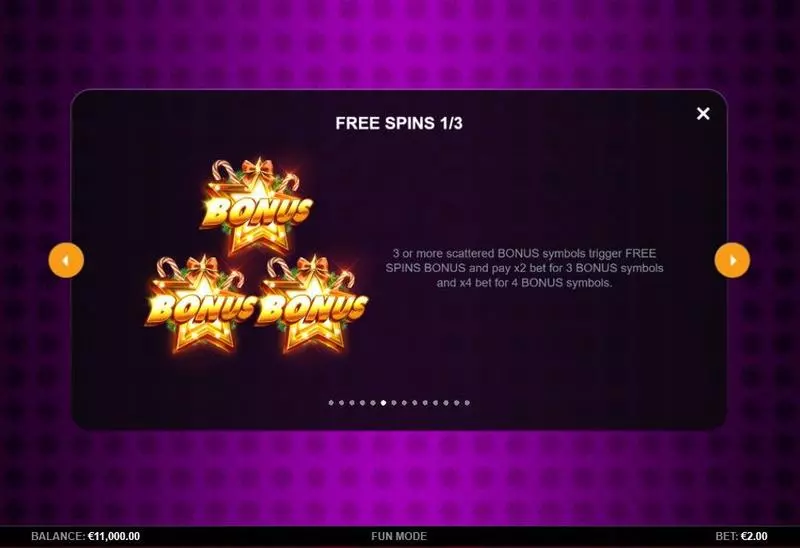 Santa Blitz Hold and Win slots Free Spins Feature