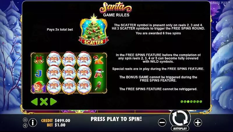Santa slots Bonus 2