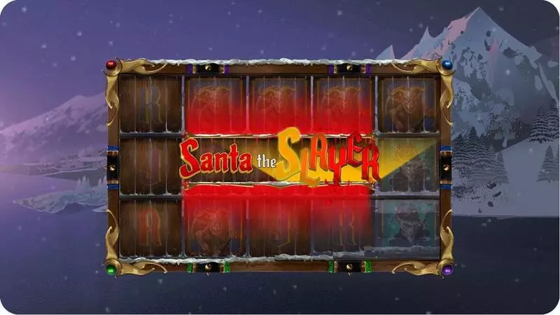 Santa the Slayer slots Introduction Screen