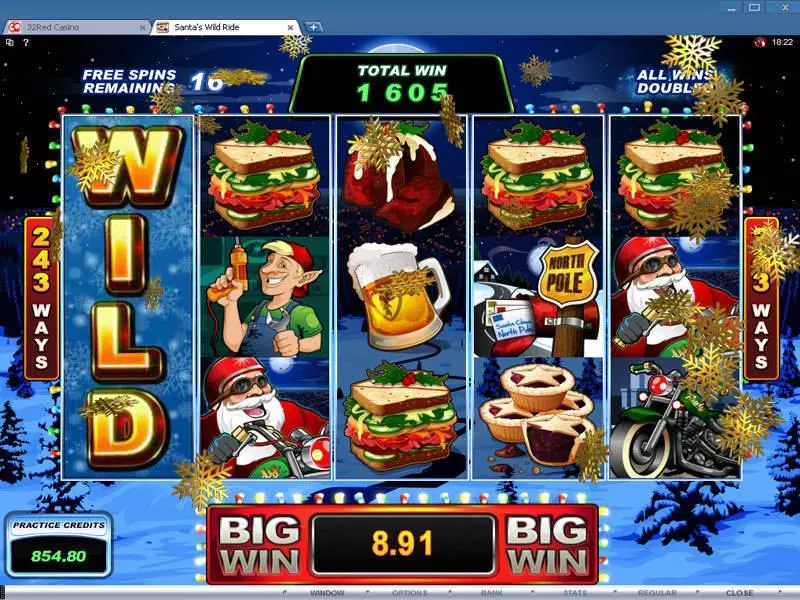 Santa's Wild Ride slots Bonus 3