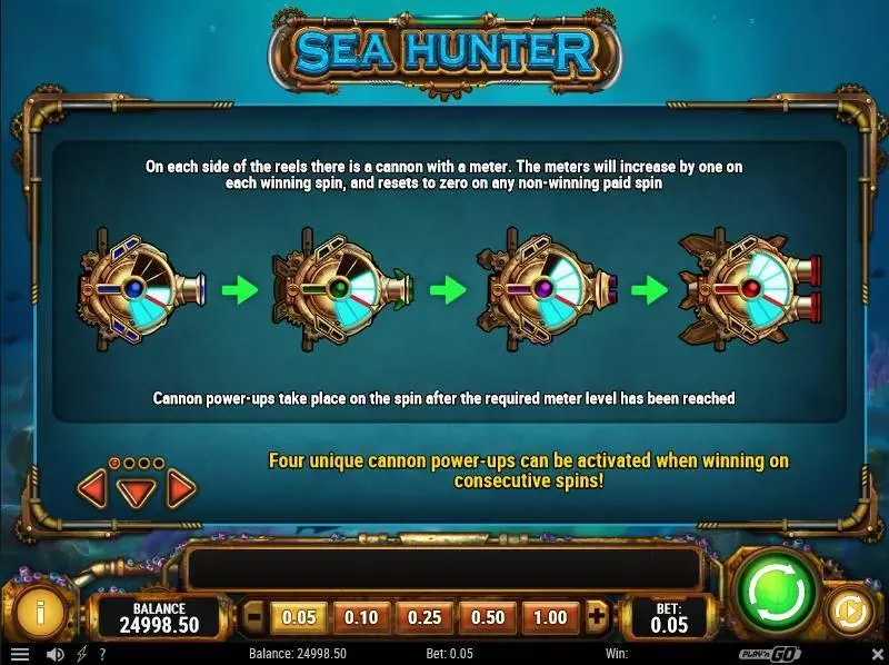 Sea Hunter slots Bonus 1