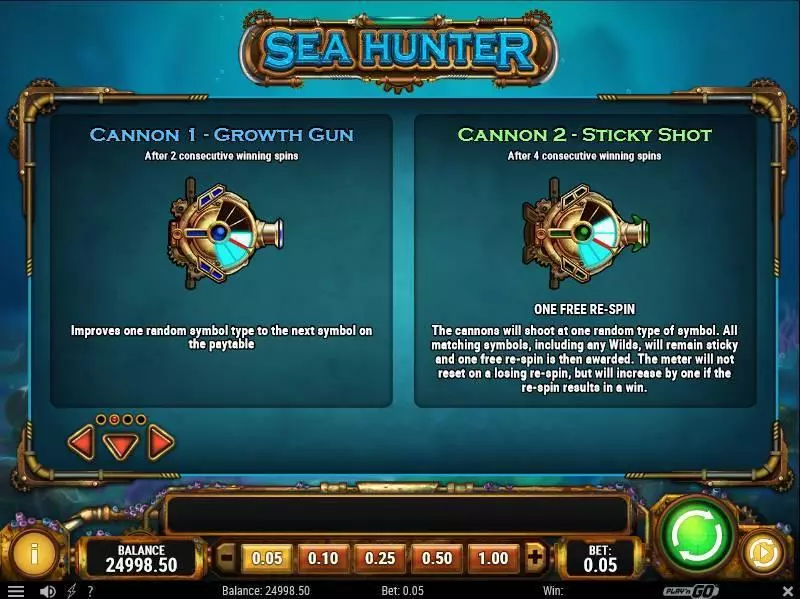 Sea Hunter slots Bonus 2