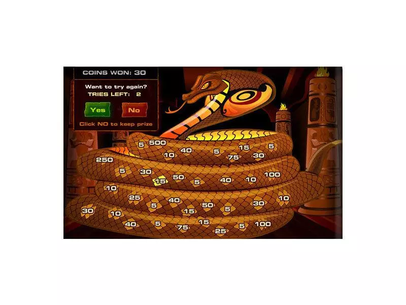 Serpent's Treasure slots Bonus 1