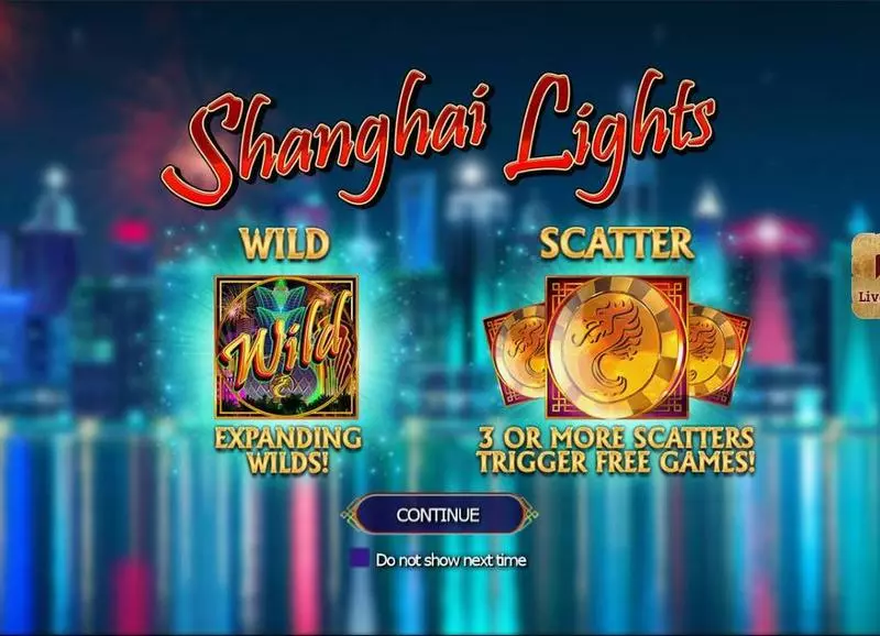 Shanghai Lights slots Info and Rules