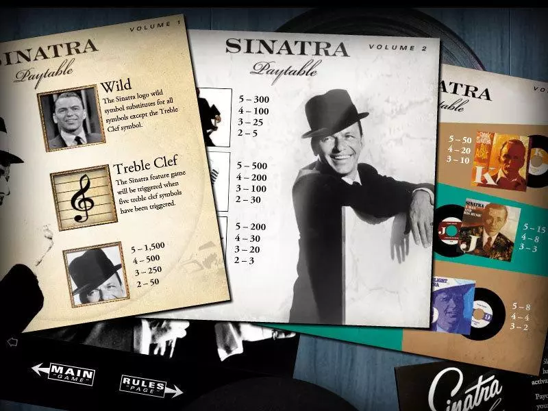 Sinatra slots Info and Rules