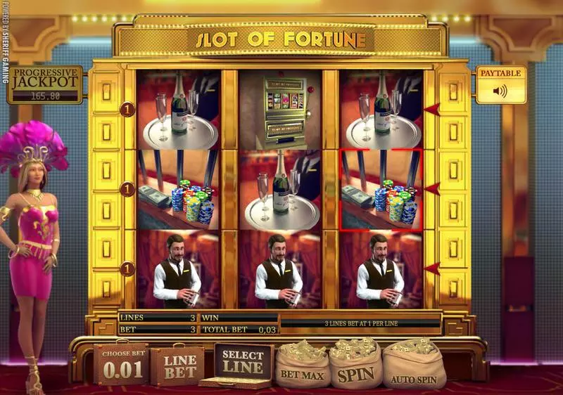 Slot of Fortune slots Main Screen Reels