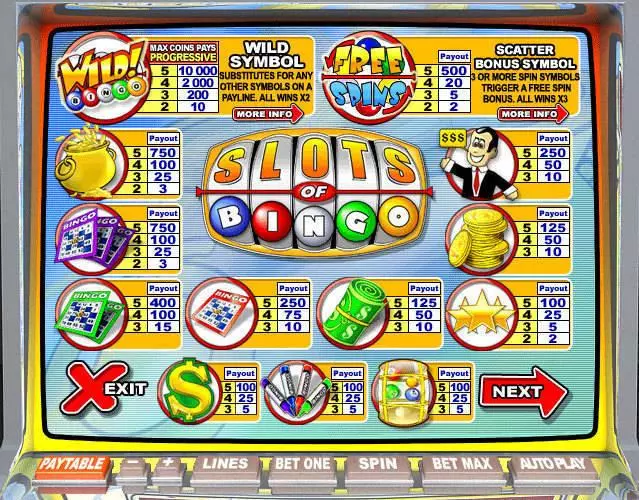 Slots of Bingo slots Info and Rules