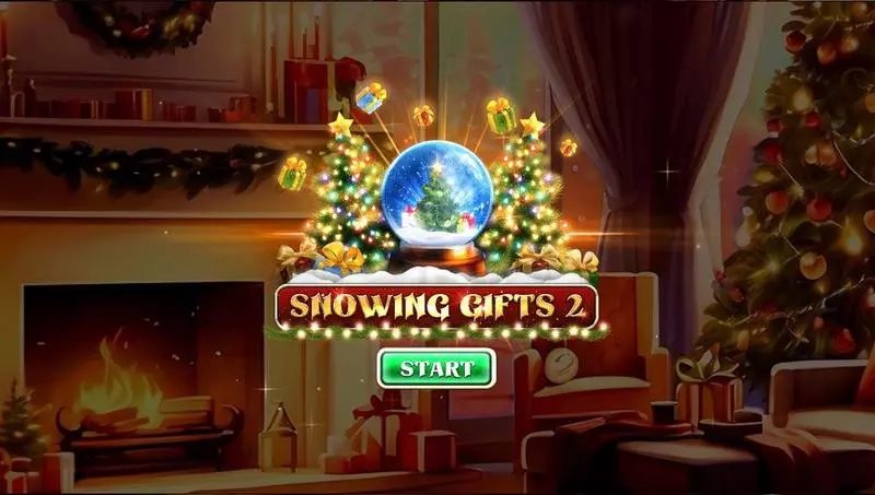 Snowing Gifts 2 slots Introduction Screen