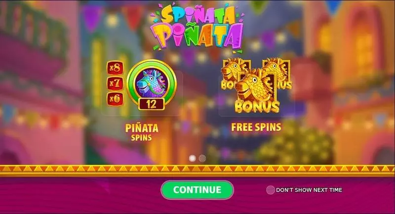 Spiñata Piñata slots Info and Rules