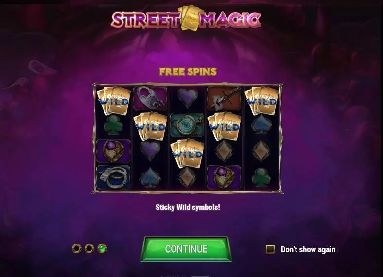Street Magic slots Info and Rules