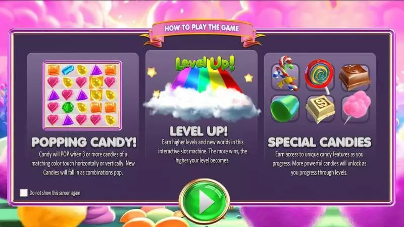Sugar Pop slots Info and Rules