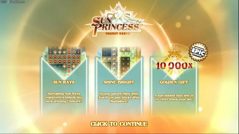 Sun Princess slots Info and Rules