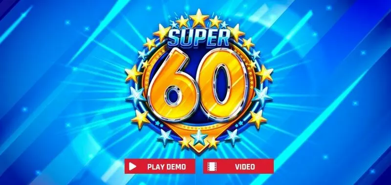 Super 60 Stars slots Introduction Screen