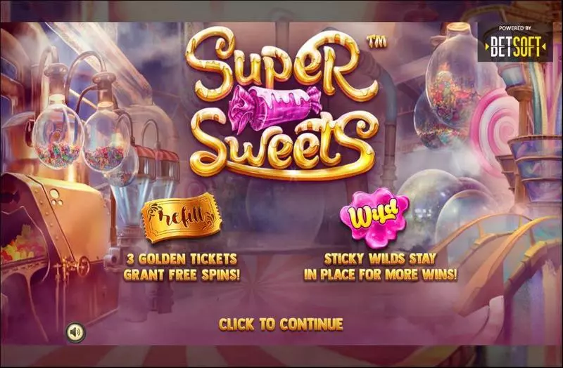 Super sweets slots Info and Rules