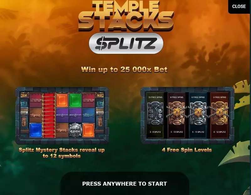 Temple Stacks slots Info and Rules