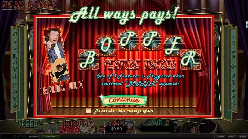 The Big Bopper slots Info and Rules